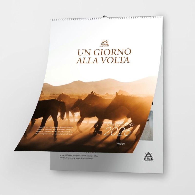 Calendario 2026 Un giorno alla volta
