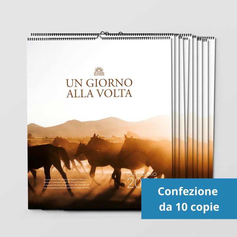 Calendario 2026 Un giorno alla volta