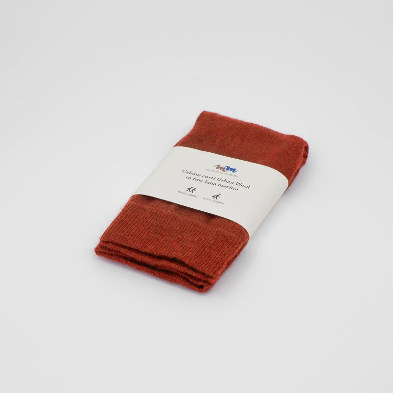 Calzini corti Urban wool Morbido su Morbido