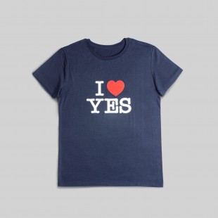 T-shirt I Love Yes uomo